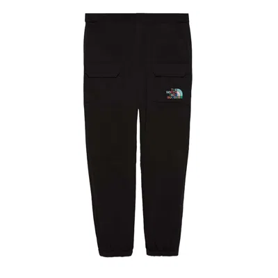 Pre-owned Gucci Men's  X The North Face Cotton Pants In Black