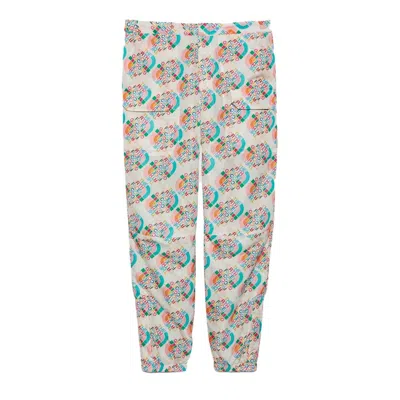 Pre-owned Gucci Men's  X The North Face Nylon Pants In Ivory In White