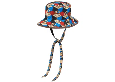 Pre-owned Gucci Men's  X The North Face Online Exclusive Self Tie Nylon Hat