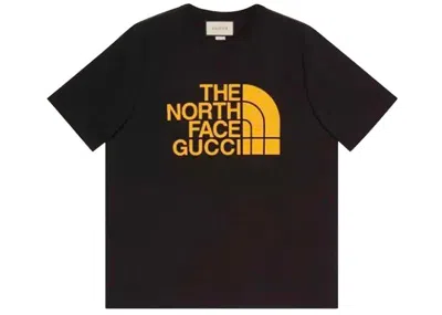 Pre-owned Gucci Men's  X The North Face Oversize T-shirt In Black