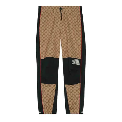 Pre-owned Gucci Men's  X The North Face Pant In Beige/ebony In Multi