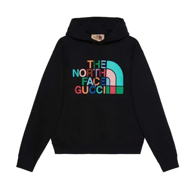 Pre-owned Gucci Men's  X The North Face Sweatshirt In Black