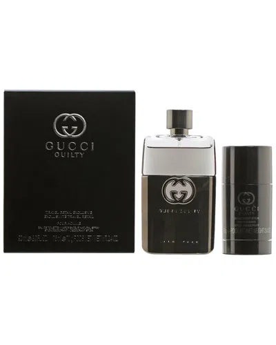 Gucci Men's Guilty 2pc Travel Set In Transparent