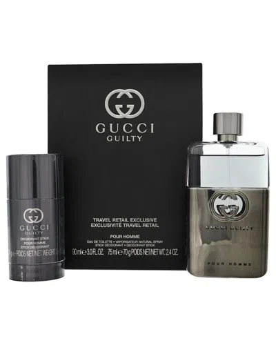 Gucci Men's Guilty Edt Set In Transparent