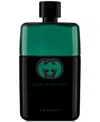 Gucci Men's Guilty Essence Eau De Toilette Spray, 3 Oz. In No Color