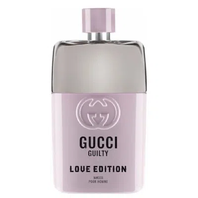 Gucci Men's Guilty Love Edition Mmxxi Pour Homme Edt Spray 3.0 oz (tester) Fragrances 3614228832557 In Orange / Pink