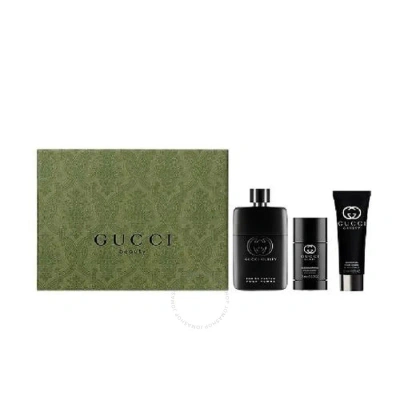 Gucci Men's Guilty Pour Homme Gift Set Fragrances 3616303465087 In Orange