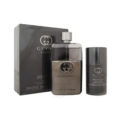 Gucci Men's Guilty Pour Homme Gift Set Fragrances 3616305250346
