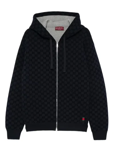 GUCCI GUCCI MEN HOODED VISCOSE SWEATSHIRT