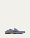 Gucci Men's Horsebit 1953 Loafer In Light Grey