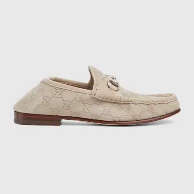 Gucci Men's Horsebit 1953 Loafer In Neutral