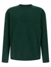 Gucci Incrocio Gg Sweatshirt In Green