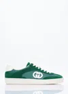 Gucci Men Interlocking G Sneakers In Green