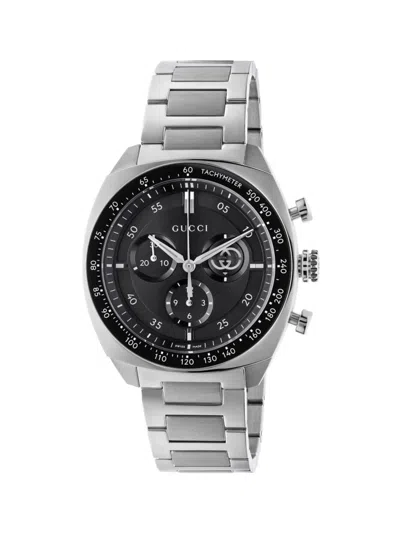 Gucci Men's Interlocking G Stainless Steel Chronograph Watch/41mm In White