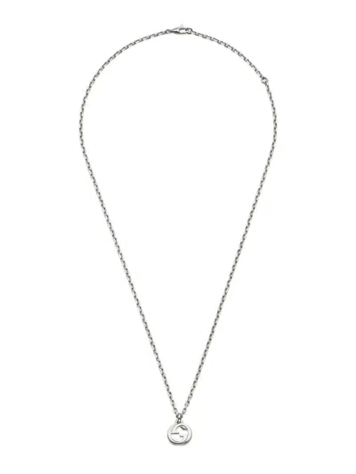 Gucci Men's Interlocking G Sterling Silver Chain Necklace