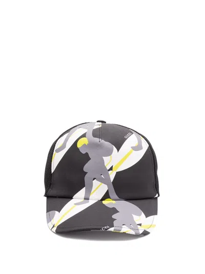 Gucci Men `jago` Baseball Hat In Multi