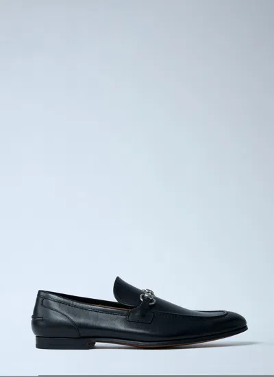 Gucci Men Jordaan Loafers In Black