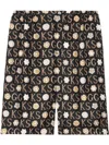 Gucci X Ken Scott Knee-length Shorts In Black