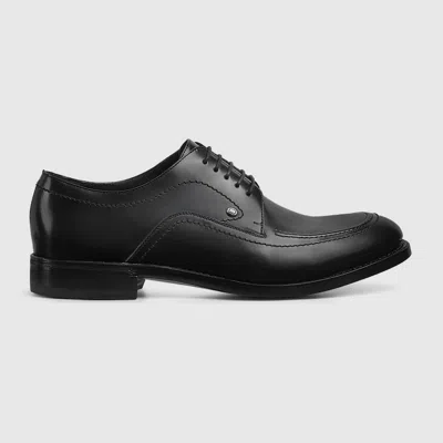 Gucci Men's Lace-up Shoe In Black