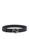 GUCCI MEN'S LARGE BELT WITH INTERLOCKING G