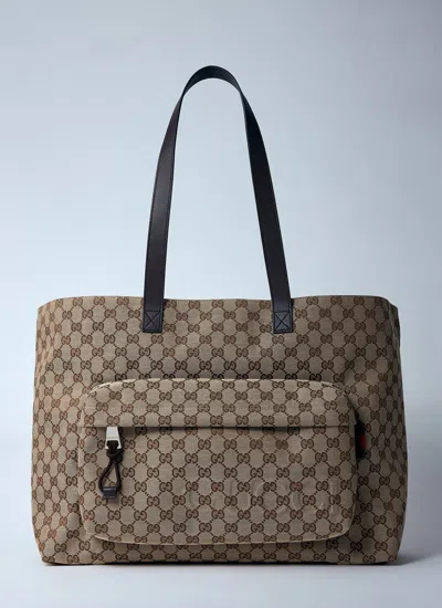 Gucci Men Large Gg Tote Bag