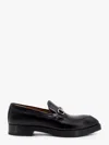 Gucci Men Leather Loafers With Horsebit In Multi