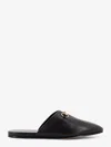Gucci Men Black Mule With Horsebit On The Front In Smooth Leather Man In Black