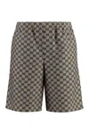 Gucci Web Shorts In Beige