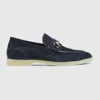 Gucci Men's Loafer With Horsebit In Blue