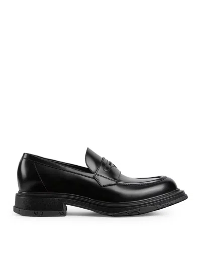 Gucci Men Loafer With Tone-on-tone Logo In Multi