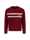 Gucci Tiziano Red Wool Blend Sweater In Red