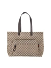 Gucci Men Logo Tote Bag In Brown