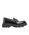 Gucci Men's Lug Sole Loafer With Horsebit In Black