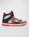 Gucci Mac80 High-top Sneakers In Black