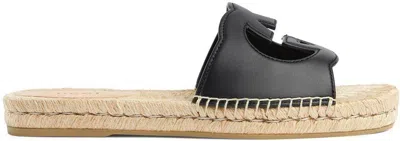 GUCCI MEN'S MAKE A STATEMENT WITH THESE ICONICINTERLOCKING G SLIDES
