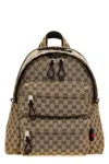 Gucci Medium Gg Backpack Backpacks Beige In Pattern