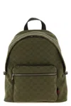 Gucci Men Medium Gg Backpack In Green