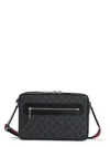 Gucci Medium Gg Supreme Messenger Bag In Black