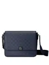 Gucci Medium Ophidia Messenger Bag In Blue