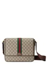 Gucci Beige Ophidia Messenger Bag In Neutral