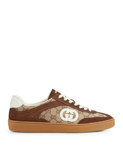 GUCCI GUCCI MEN MEN`S SNEAKER WITH GG CROSS