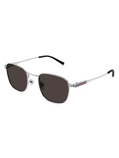 Gucci Full Frame Sunglasses In Metallic