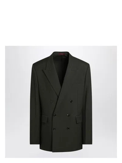 GUCCI MEN'S MILITARY DOUBLE-BREASTED JACKET