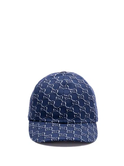 Gucci Men `millo` Baseball Hat In Multicolor