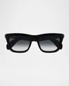Gucci Eyewear Rectangular Frame Sunglasses In Black