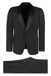 GUCCI MEN'S MOHAIR AND WOOL TWO PIECE SUIT