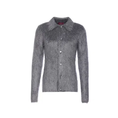 GUCCI GUCCI MEN MOHAIR WOOL CARDIGAN
