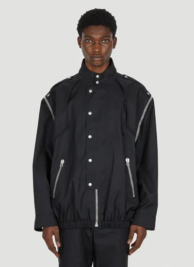 Gucci Metamorfosi Detachable-sleeves Jacket In Black