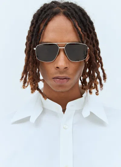 GUCCI GUCCI MEN NAVIGATOR FRAME SUNGLASSES