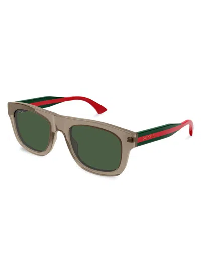 Gucci Full Frame Sunglasses In Green